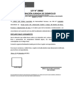 Declaracion Jurada Domiciliaria Jorge