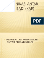 Komunikasi Antar Pribadi