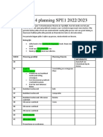 Mavo 4 Planning 2022