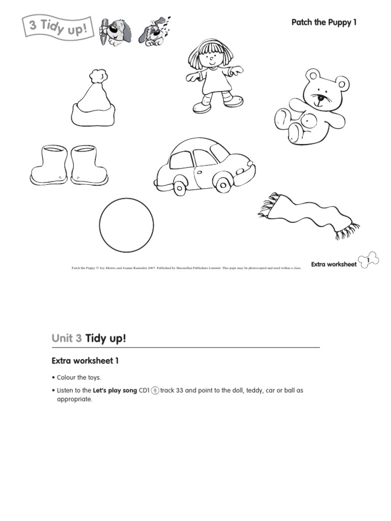 Pp1 ws3 tidy up pdf play activity toys