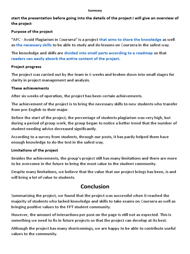 Summary | PDF