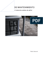 Plan mantenimiento parking Fundación Metal