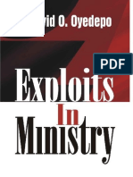 David Oyedepo Exploits in Ministry