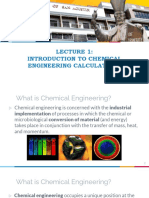 CALCULUS FOR CHEMICAL ENGINEERING