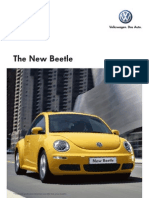 The New Beetle: Visuals and Specifications Shown Here May Differ From Actual Model(s)