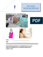 A. Panduan Praktik Profesi Ners Maternitas 2022