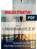 Bahan Ajar 3 Analisa Struktur I