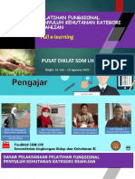 OVERVIEW Pelatihan Fungsional Penyuluh Kehutanan Kategori Keahlian Akt 1 2022