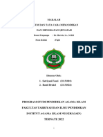 Makalah Hukum Dan Tata Cara Memandikan Dan Mengkafani Jenazah Fiqih Kelompok 10