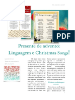 Linguagem e Christmas Songs