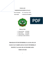 Makalah Administrasi Kepegawaian