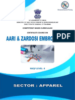 Aari & Zardosi Embroidery - STC - NSQF-4