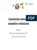 Tema 2 Elementos Fundamentales de La Comunicación Comercial 19 20