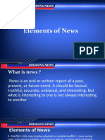 Elements of News