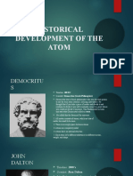 Historical Development of The Atom Precy Licup