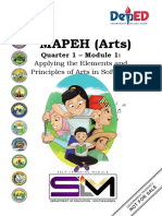 W7-Arts6 q1 Mod1of2 Applyingtheelementsandprinciplesofartsinsoftware v2-OK