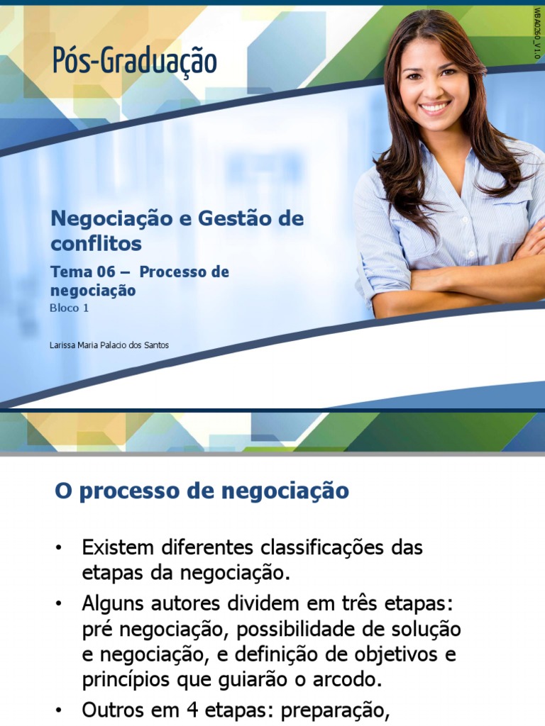 Etapas do Processo de Negociação | PDF | Autoajuda