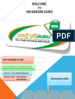 Swadeshi Guru catalog offers 99 essential products