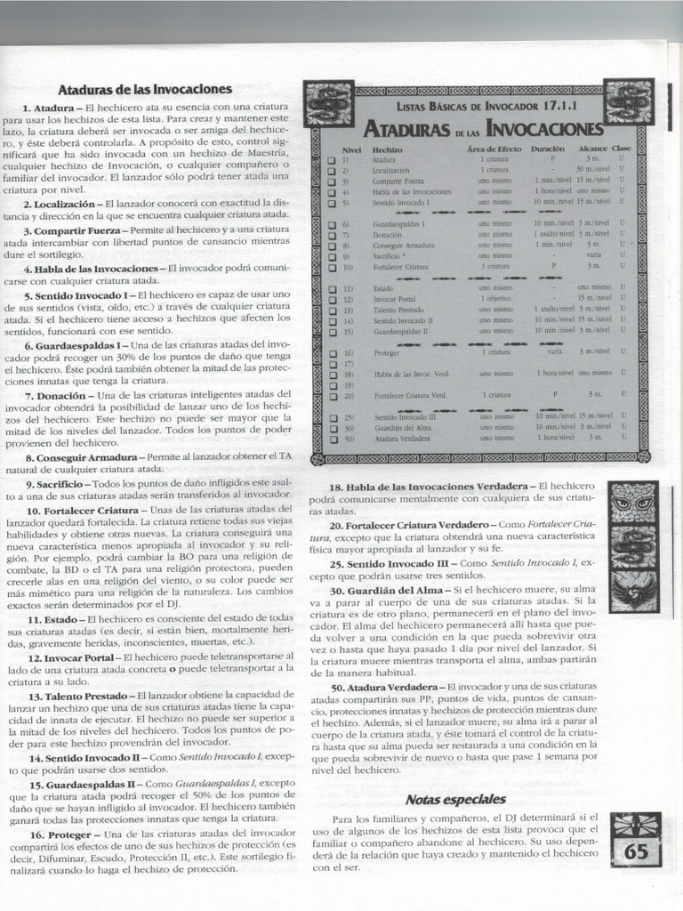 Rolemaster - Guia de La Canalización | PDF