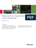 Application Note Measuring Power Supply Switching Loss With An Oscilloscope