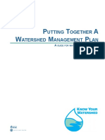 Stages in Watershed Based Planning