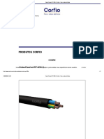 Cabo Flexível PP 500 V - Corfio - Fios e Cabos Elétricos