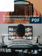 C16 Terminología Básica Relacionada Con La Planificación de Medio