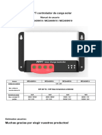 Regulador Solar EnergyCell MPPT MC2430N10.en - Es