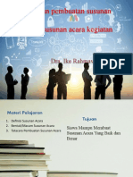 KD 3.17 Menerapkan Pembuatan Susunan Acara Kegiatan