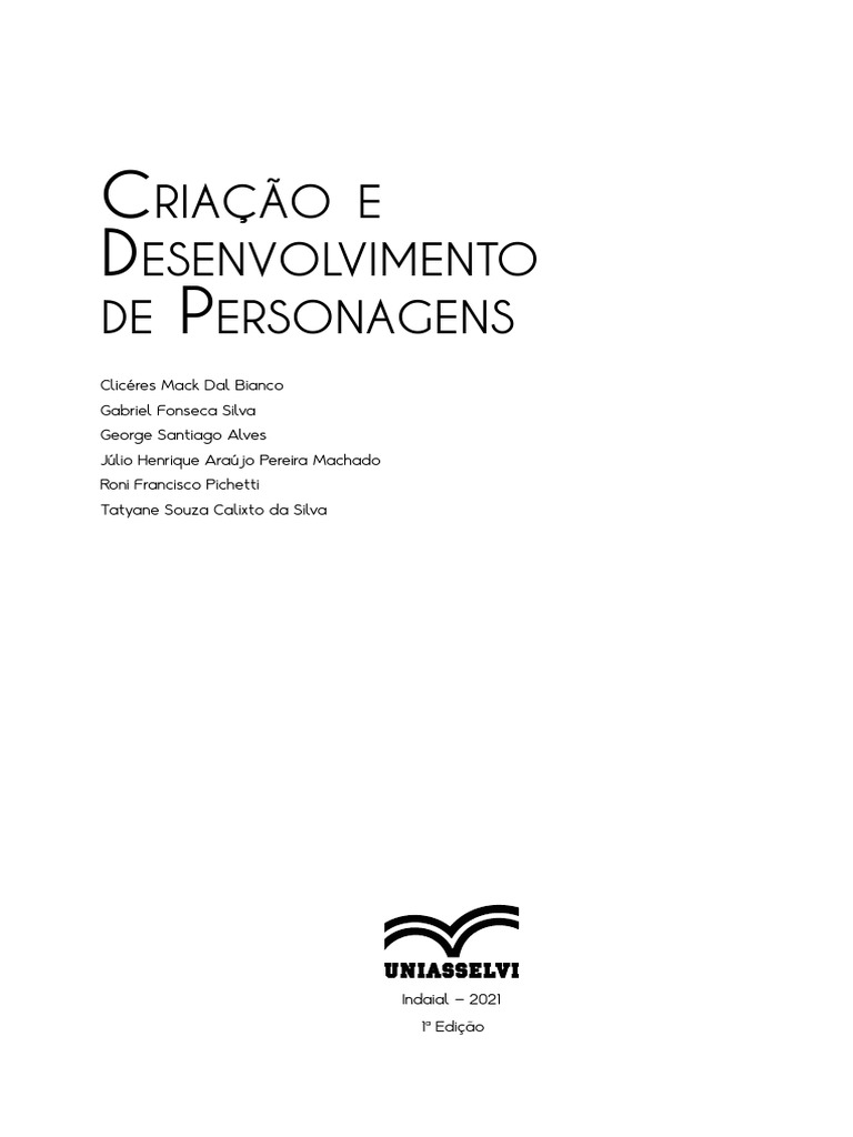 Criação e Desenvolvimento de Personagens | PDF | Humano | Tempo