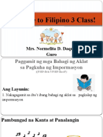 Filipino 3 Lesson 4