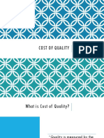 02 - Costs of Quality
