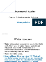 Chapter 5 - Water Pollution. English Version