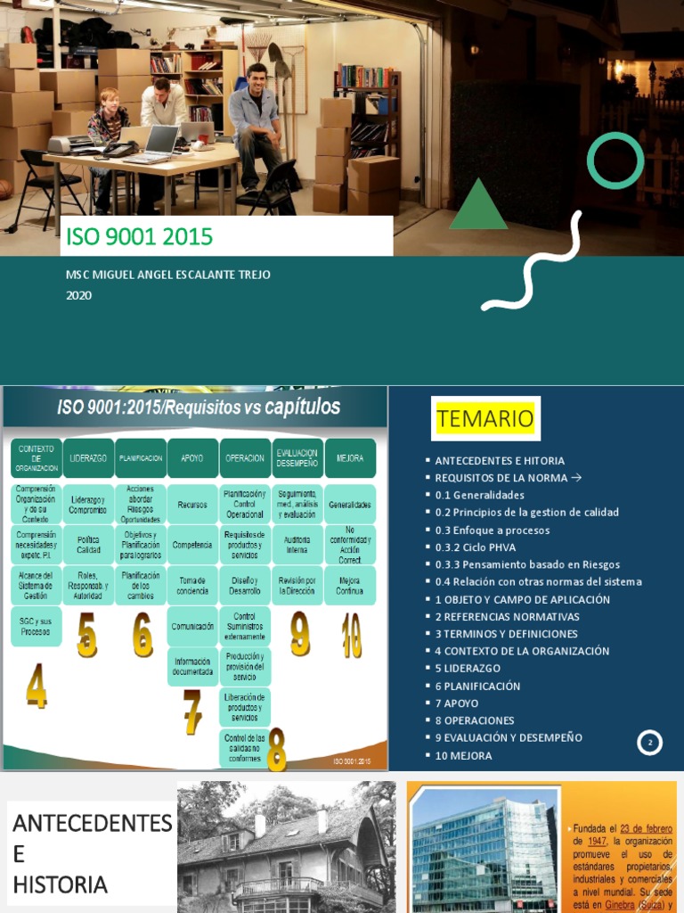 Iso 9001 2015 nueva versi n 2020 pdf
