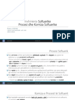 Inxhinieria Softuerike Procesi Dhe Korniza Softuerike: Ramiz HOXHA 2021/2022