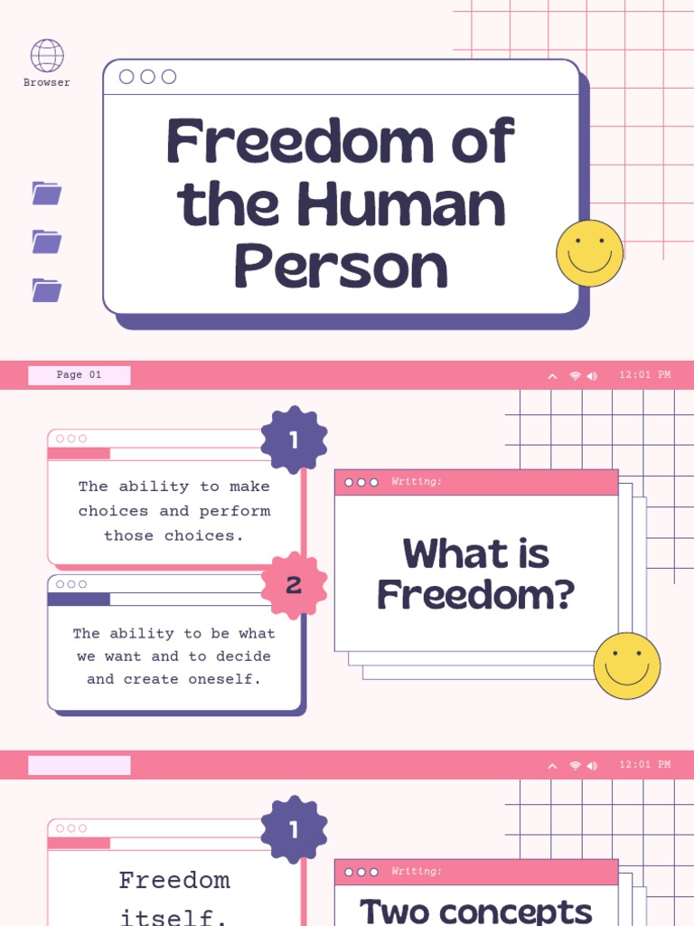 Understanding Human Freedom Concepts | PDF | Free Will | Reason