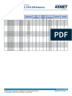 C - EIA 0805 Case Size, C0G, X7R & X5R Dielectrics