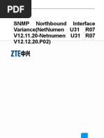 SNMP Northbound Interface Variance (NetNumen U31 R07 V12.11.20-Netnumen U31 R07 V12.12.20.P02)