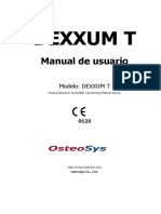 Dexxum T Manual (Spanish)