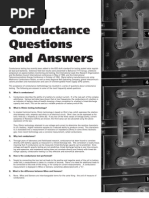 Conductance Questions and Answers: Q. What Is Conductance?