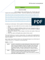 Reaction Paper Family and Marriage