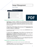 Synthese Change Management