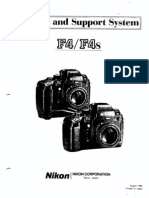 Nikon F4S Service Manual