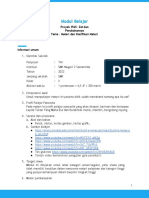 Modul Ajar Zat Dan Perubahannya