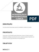 TEMA 1- Introdução à Microbiologia Clínica