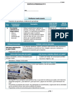 Sesiones de Aprendizaje Septiembre 1°