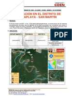 Reporte Preliminar Nº 1020 31mar2021 Inundación en El Distrito de Papaplaya San Martín