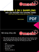 Omachi 2 In 1 Sampling: Báo Cáo Nghiệm Thu Chương Trình