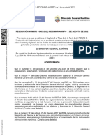 Resolución 0603 de 2022 Procedimiento Contro y Vigilancia HC A Bordo y Anexos