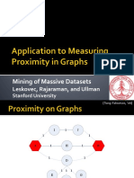 Application To Meassuring Proximity in Graphs